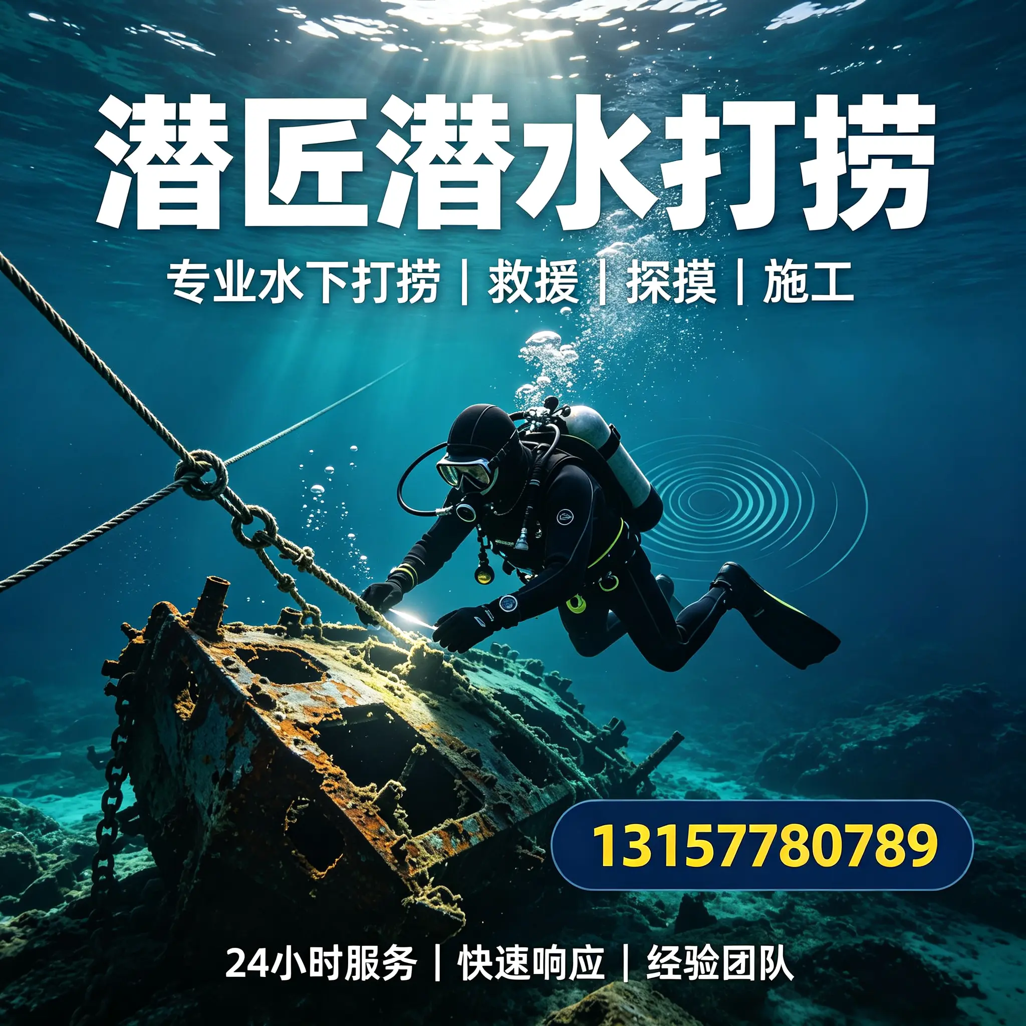杜集水下打捞作业服务产品